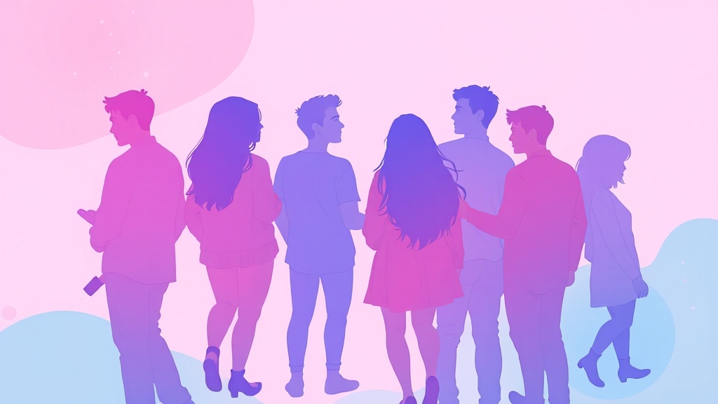 신조어 등장 배경: 에겐녀, 테토녀, 네토남 (illustration 스타일)