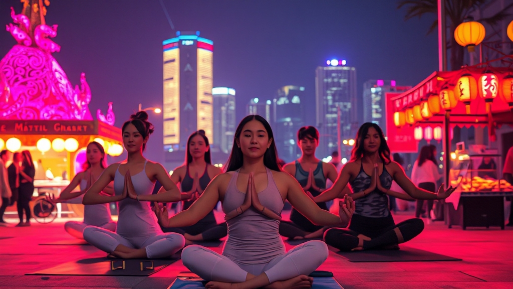 축제 즐길 거리 & 꿀팁 (realistic 스타일)