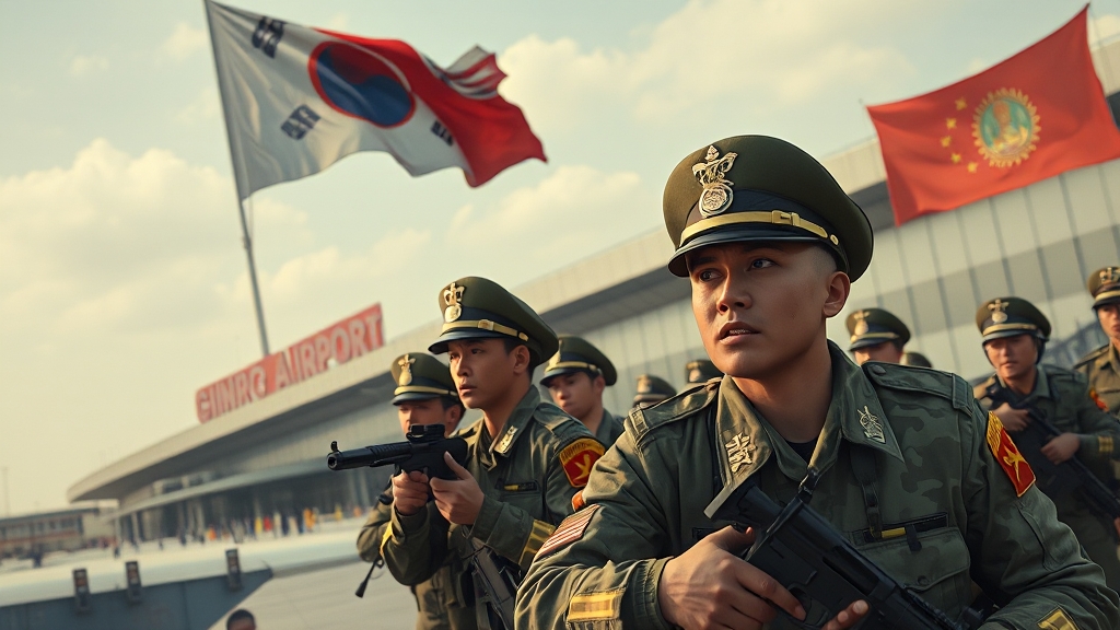 요도호 납치 사건: 실화 배경 (realistic 스타일)