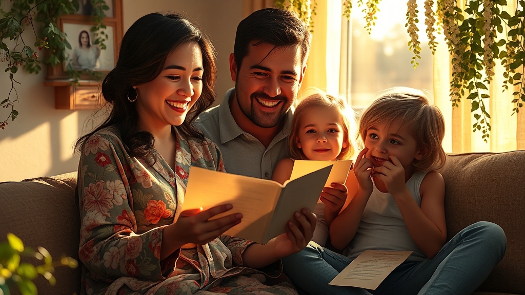 나를 표현하는 가족 이야기 글쓰기 (realistic 스타일)