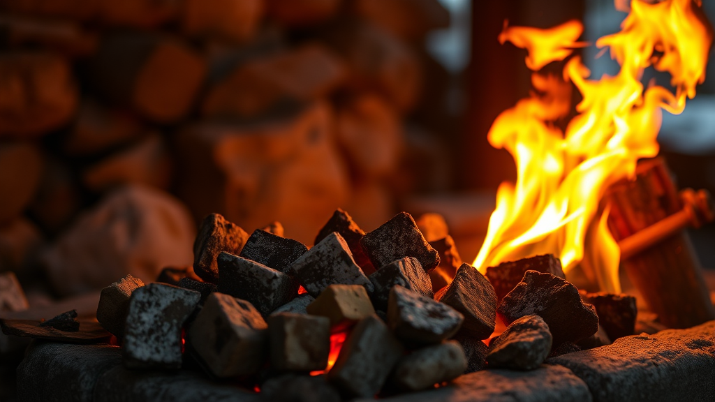 연탄 가격 & 구매 정보 (realistic 스타일)