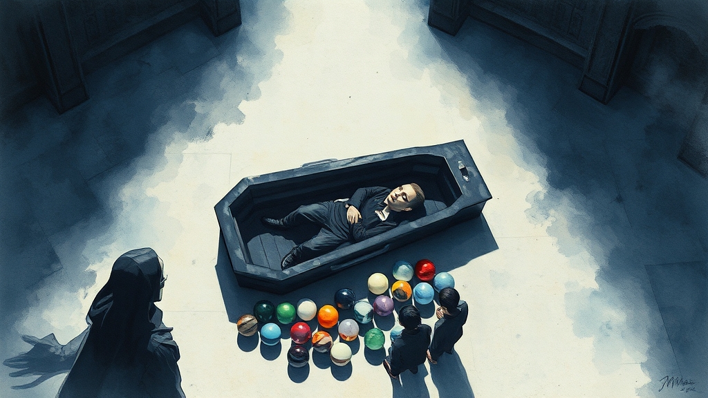 티저 예고편에 담긴 상징적 요소와 관전 포인트 (watercolor 스타일)