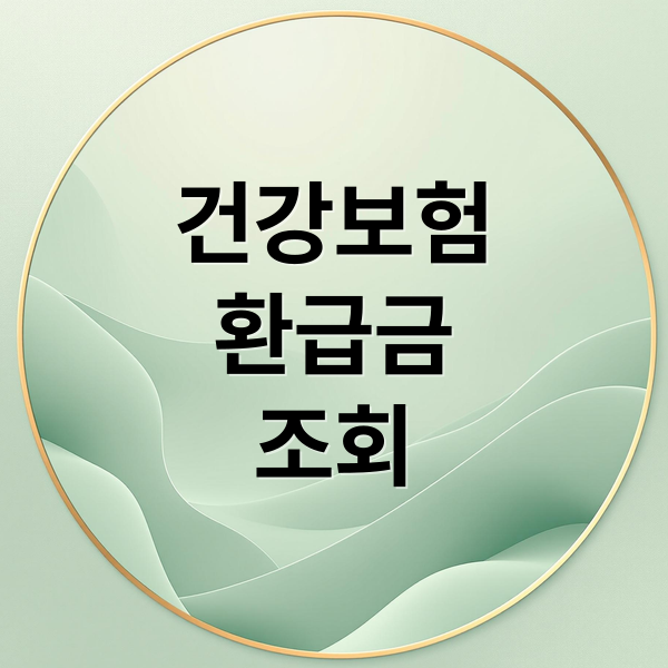 건강보험
환급금
조회 (건강보험 환급금)