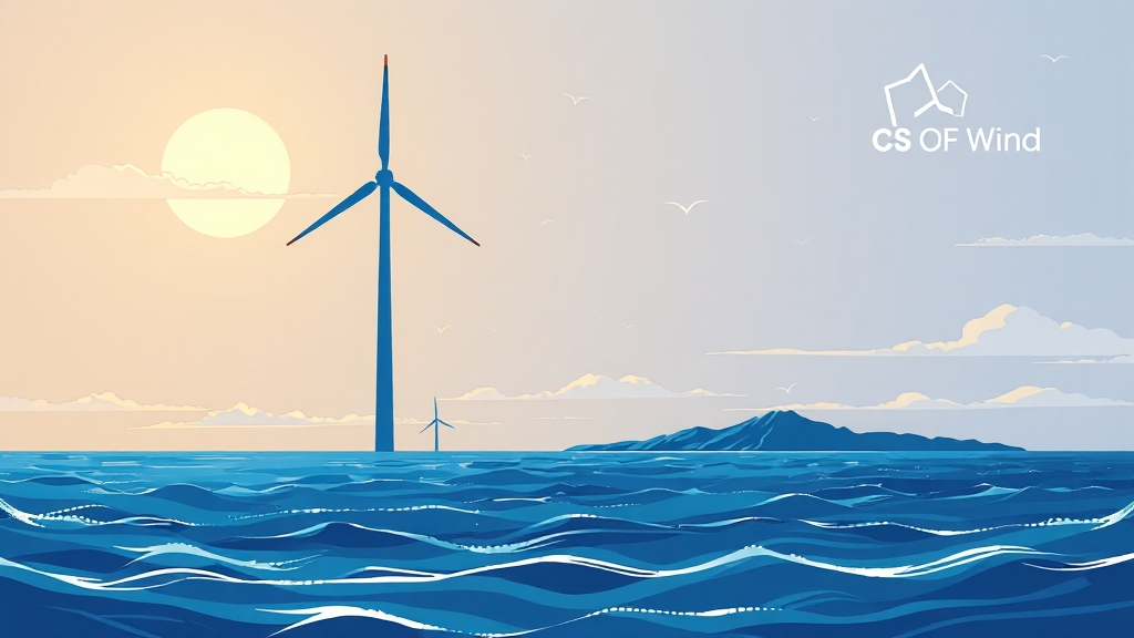 풍력 산업, 얼마나 성장할까? (illustration 스타일)