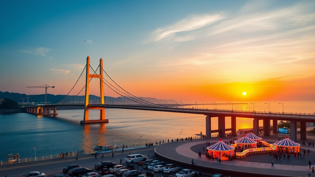 포항 여행 시 해오름대교 활용 팁 (realistic 스타일)