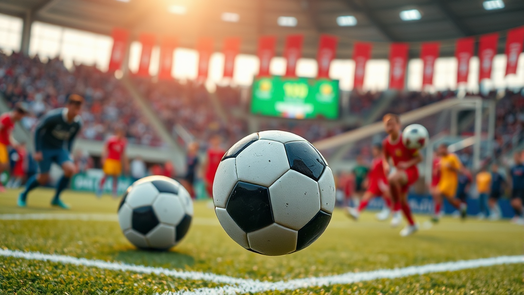 히트 챌린지 & 공차기 미션 (realistic 스타일)