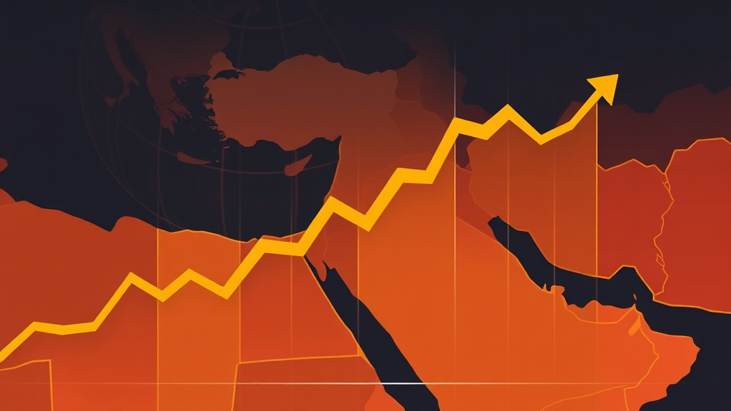 국제유가 급등 현황: 브렌트유와 WTI 가격 동향 (illustration 스타일)