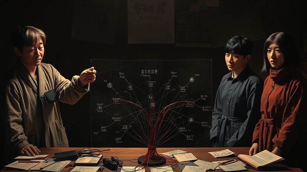 트리거 출연진 인물관계도 핵심 분석 (realistic 스타일)
