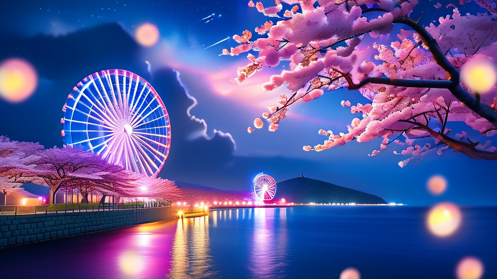 포항 스페이스워크: 하늘 위를 걷는 짜릿함 (realistic 스타일)