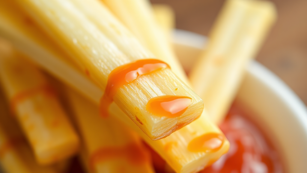 히카마 손질 & 맛있게 먹는 꿀팁 (realistic 스타일)