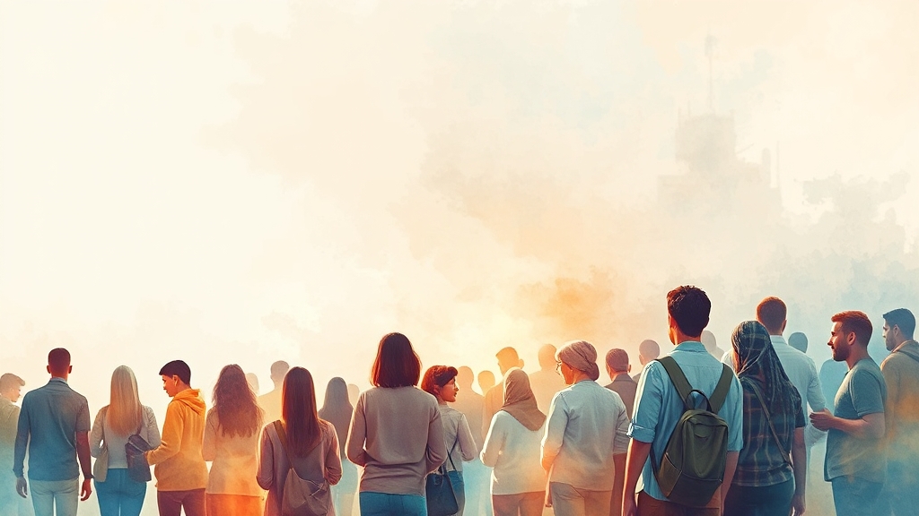 누가, 어떤 내용을 조사하나요? (watercolor 스타일)