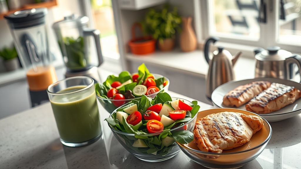 4일차 이후 단계별 식단 (realistic 스타일)