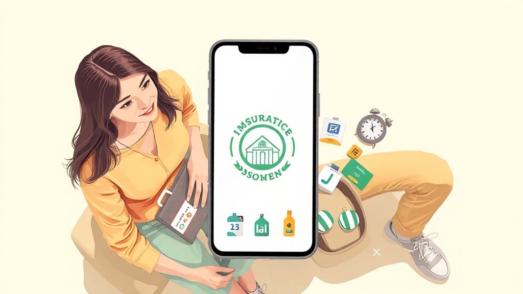 왜 보험다모아를 써야 할까요? (illustration 스타일)