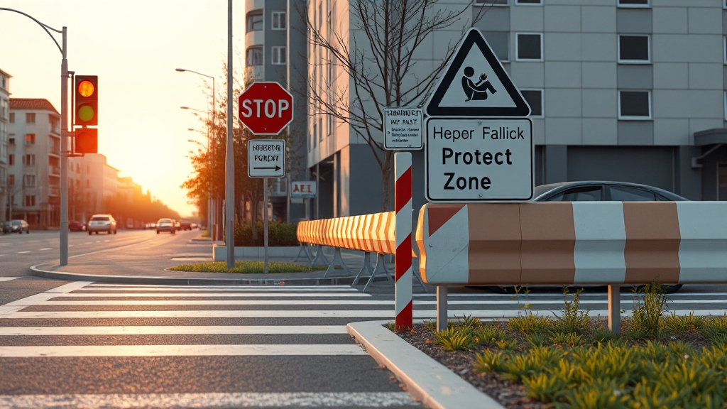 스쿨존 신호위반, 단속 및 조회 방법 (realistic 스타일)