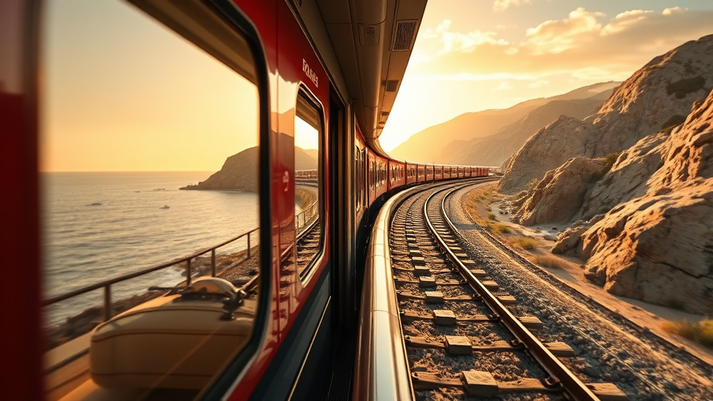 해랑열차 이용 팁 및 유의사항 (realistic 스타일)