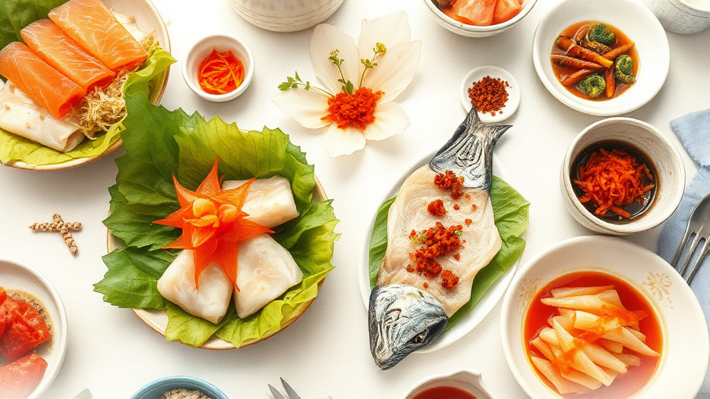 숭어회, 겨울 별미 완벽 가이드 7 숭어회, 제대로 즐기는 법 (watercolor 스타일)