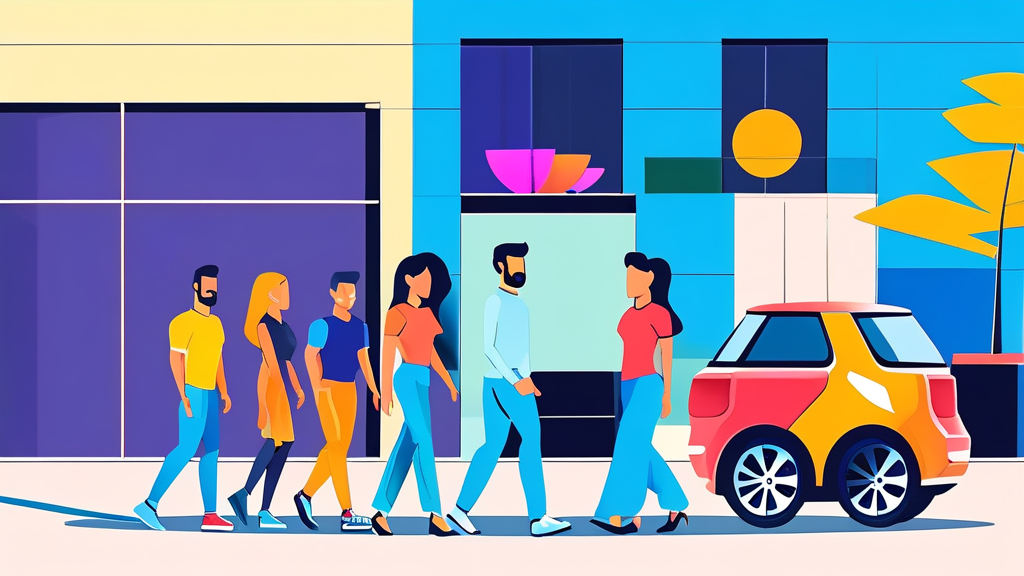 나에게 딱 맞는 자동차 리스, 어떻게 선택할까? (cartoon 스타일)