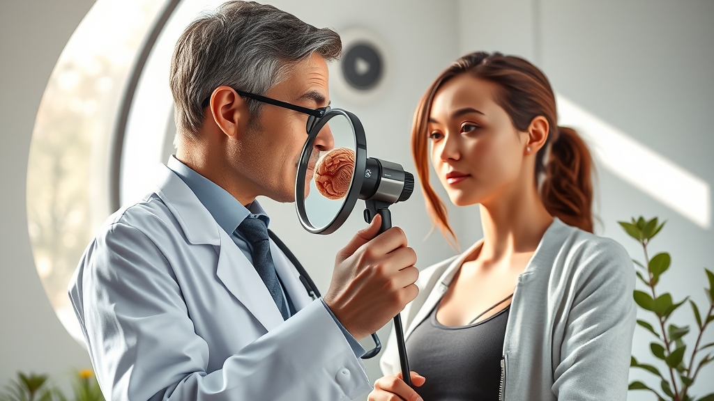 난소 건강 검진, 의료 기술 발전! (realistic 스타일)