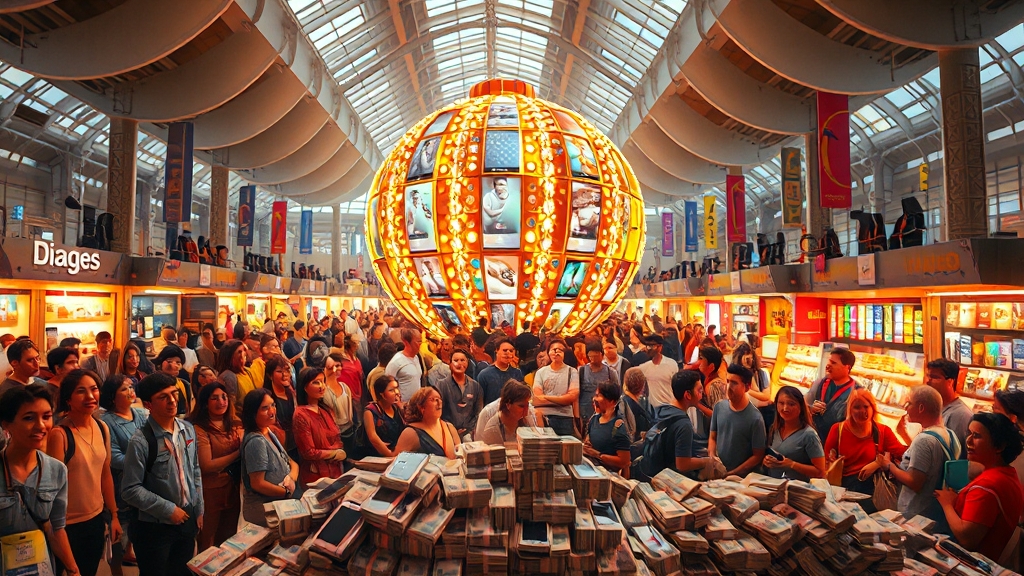 폐지 후 휴대폰 시장, 어떻게 바뀔까? (realistic 스타일)