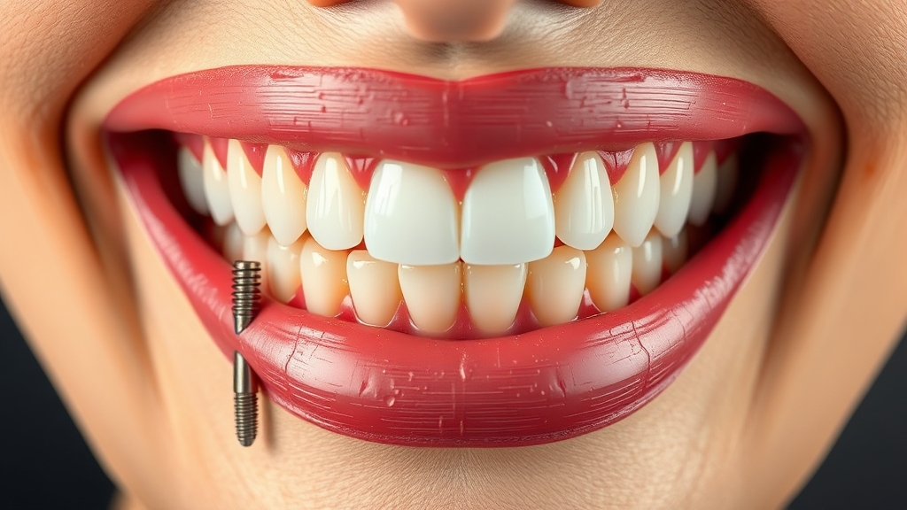 임플란트 가격, 왜 다를까? (realistic 스타일)