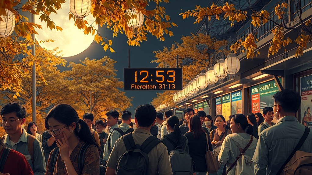 2025 추석 예매 일정 (realistic 스타일)