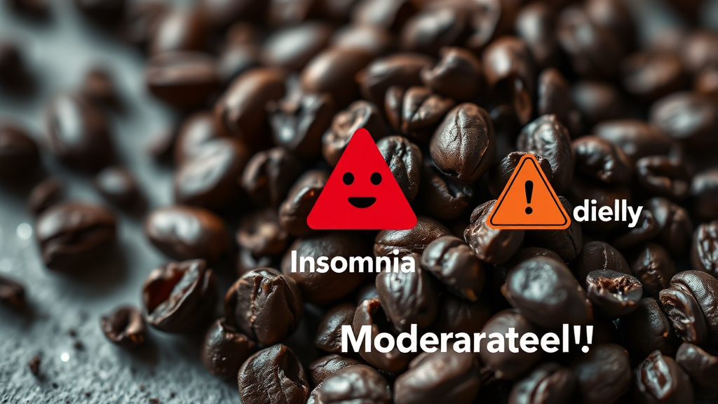 카카오닙스 섭취 시 주의사항 및 부작용 (realistic 스타일)