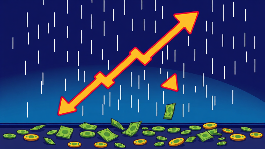 해외선물 수익 구조 (cartoon 스타일)