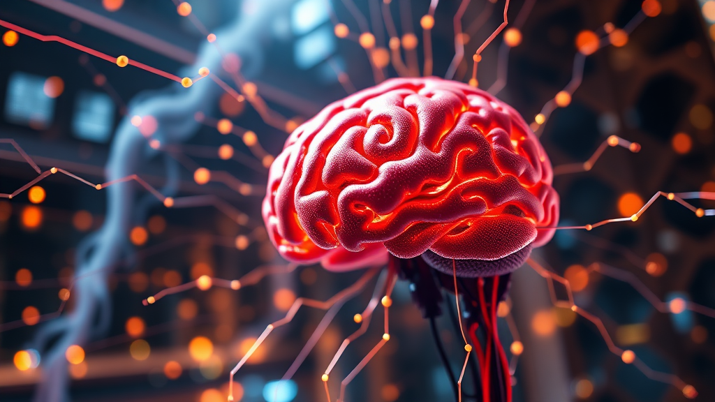 HBM 기술, 왜 중요할까? (realistic 스타일)