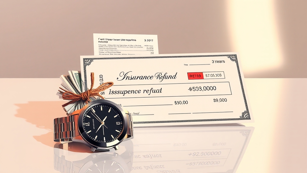 환급금, 왜 발생하는 걸까요? (illustration 스타일)
