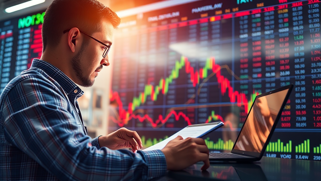 해외 주식 투자와 세금 (realistic 스타일)