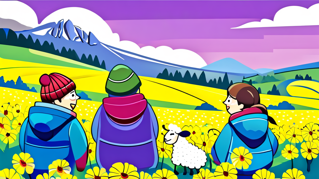 이용 요금 및 시설 정보: 알찬 방문을 위한 안내 (cartoon 스타일)