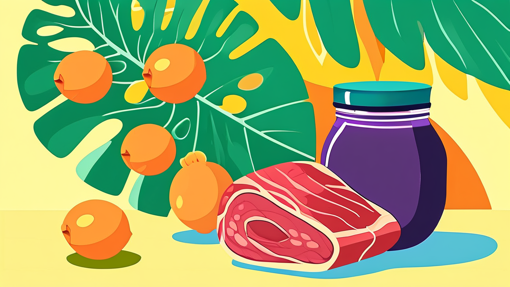 두릅, 맛있고 건강하게 즐기는 섭취 방법 (cartoon 스타일)