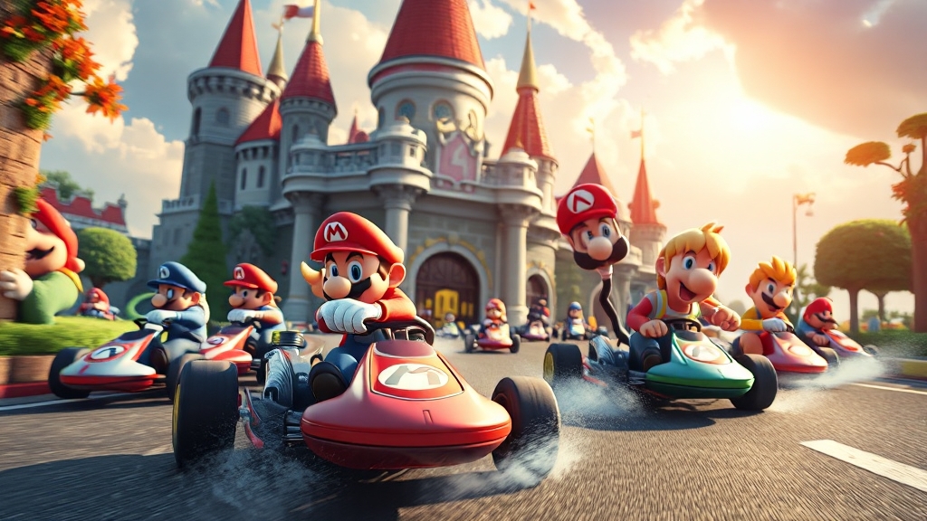 슈퍼 닌텐도 월드 완벽 공략 (realistic 스타일)