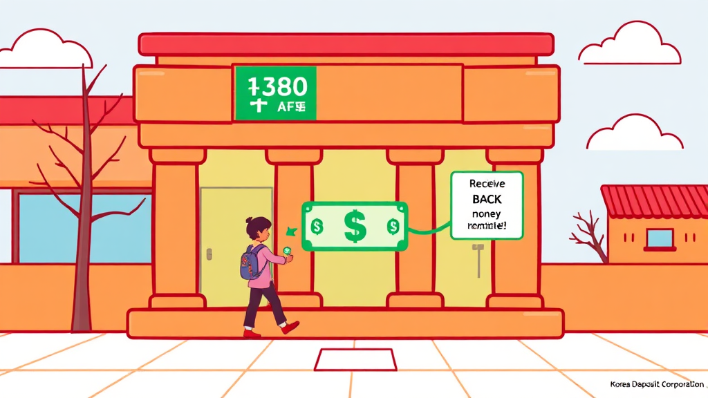 착오송금 반환 신청 절차 및 필요 서류 (cartoon 스타일)