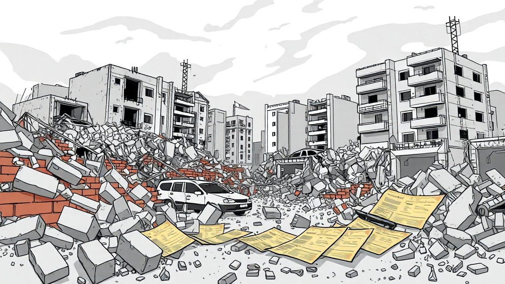 풍수해보험, 자주 묻는 질문과 답변 (illustration 스타일)
