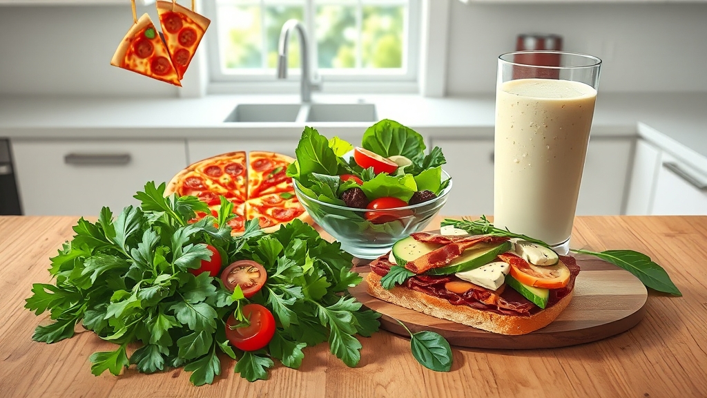 루꼴라 보관 & 활용 꿀팁 (illustration 스타일)