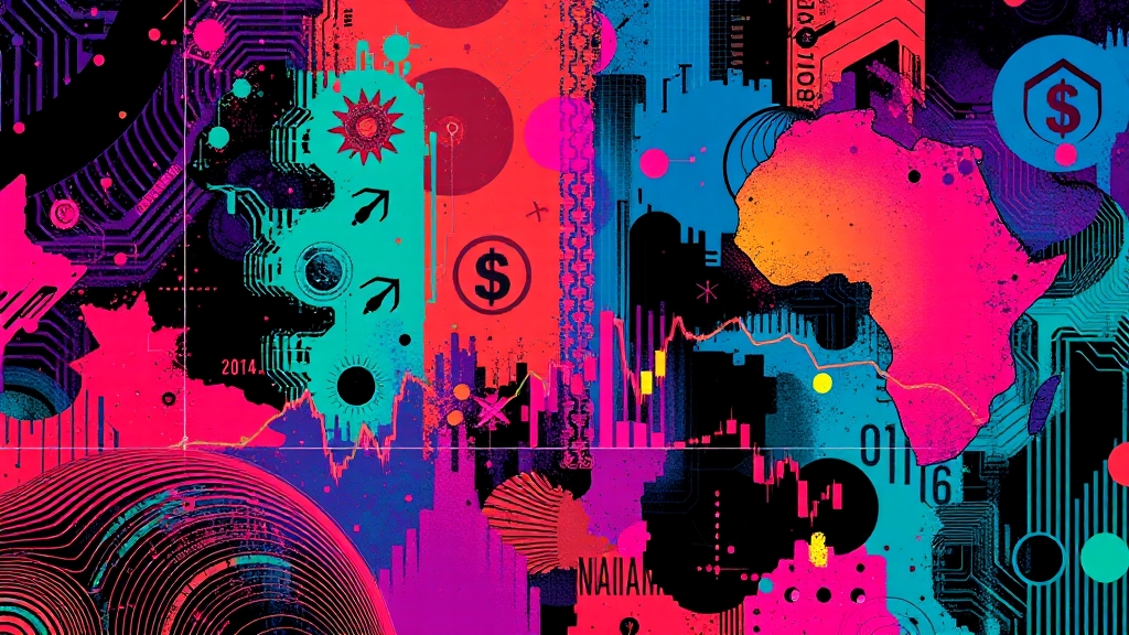 AI 관련주 주가 변동 요인 분석 (popart 스타일)