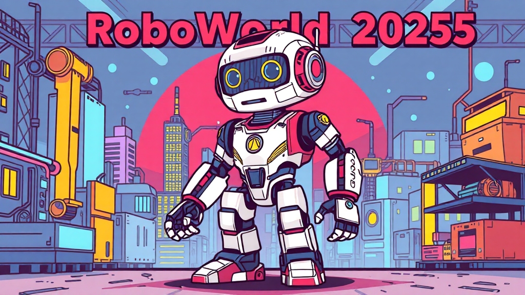 주요 참가 기업 및 기술 동향 (cartoon 스타일)