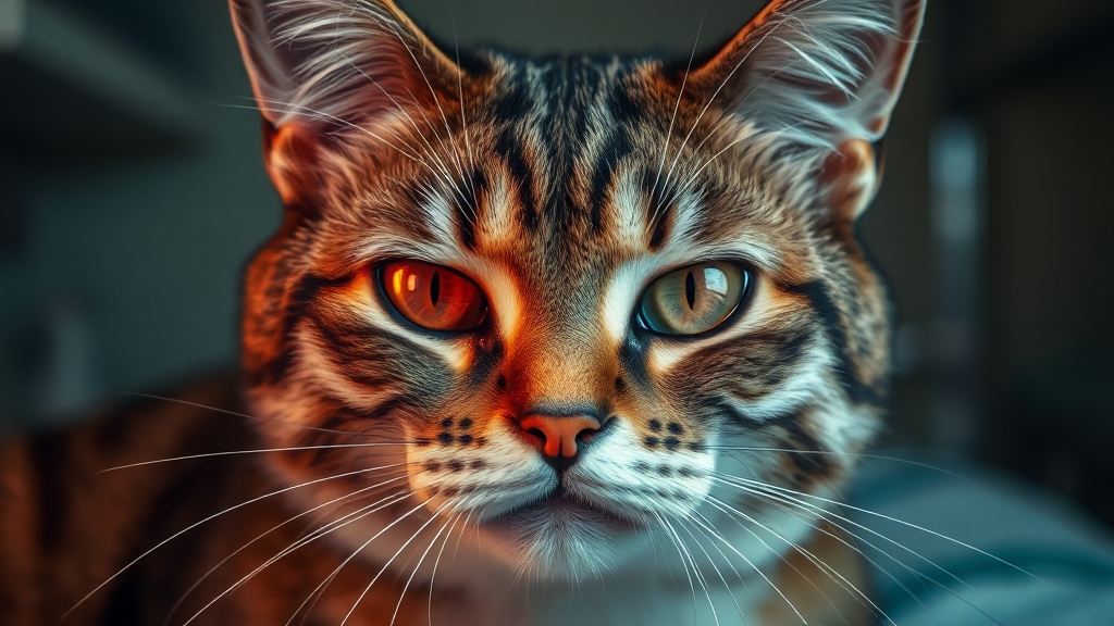 눈 깜빡임과 건강 문제 (realistic 스타일)