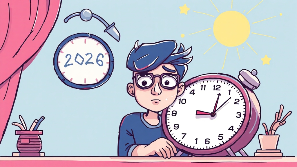 2026 수능 시간표 & 주요 일정 (illustration 스타일)