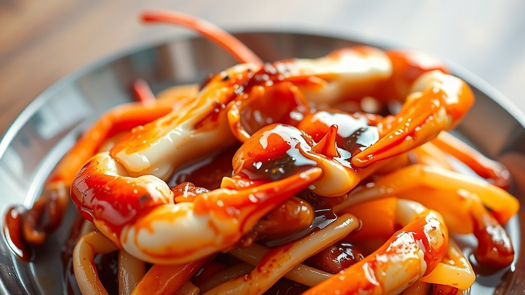 간장 양념 황금 비율 (realistic 스타일)