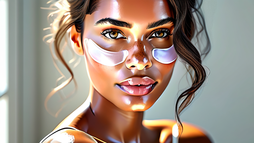 피부 톤 변화, 얼마나 밝아질까? (realistic 스타일)