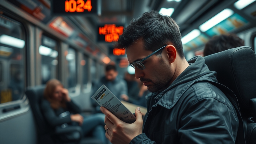 불법 매크로 이용 암표 거래 실태 (realistic 스타일)