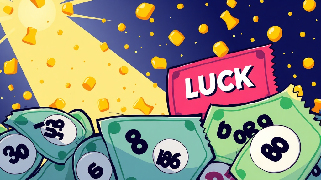 로또 구매 방법 및 주의사항 (cartoon 스타일)