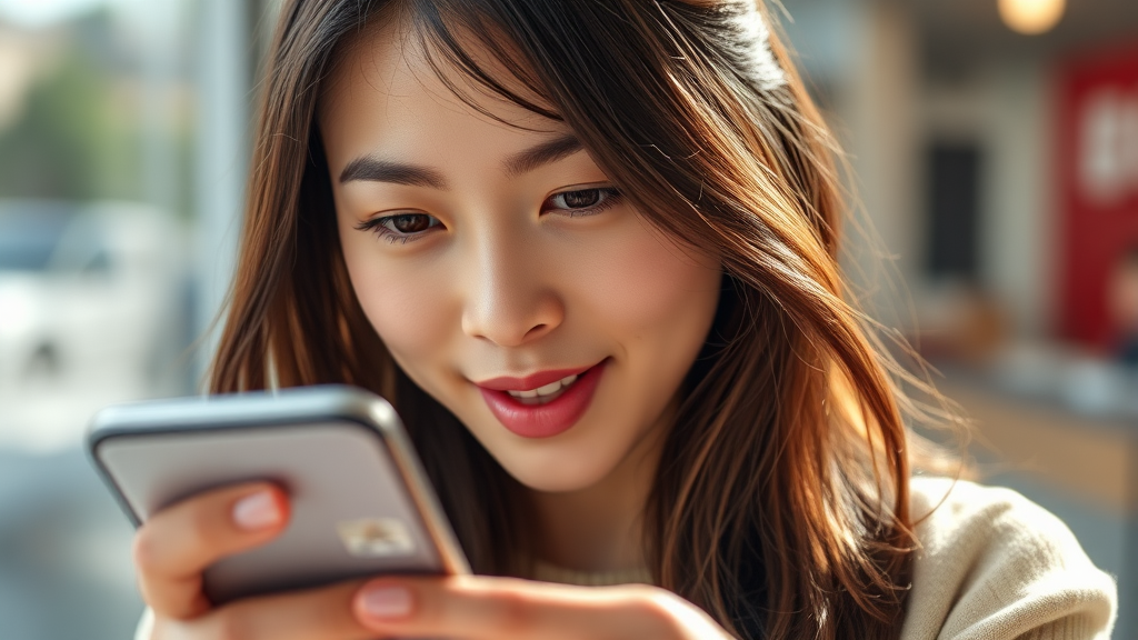 카카오뱅크, 편리하게 이용하세요! (realistic 스타일)