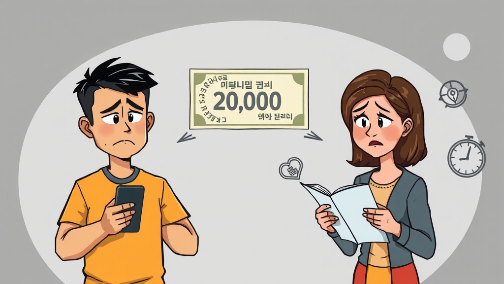 제도의 문제점 및 과제 (cartoon 스타일)