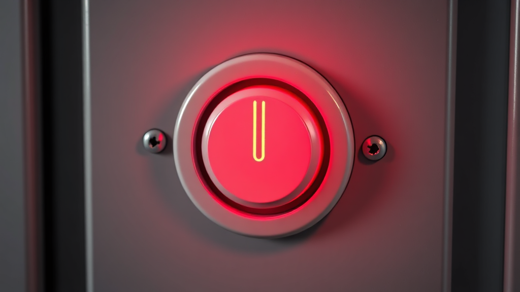 서킷브레이커란 무엇인가? 금융 시장의 일시 정지 버튼 (realistic 스타일)