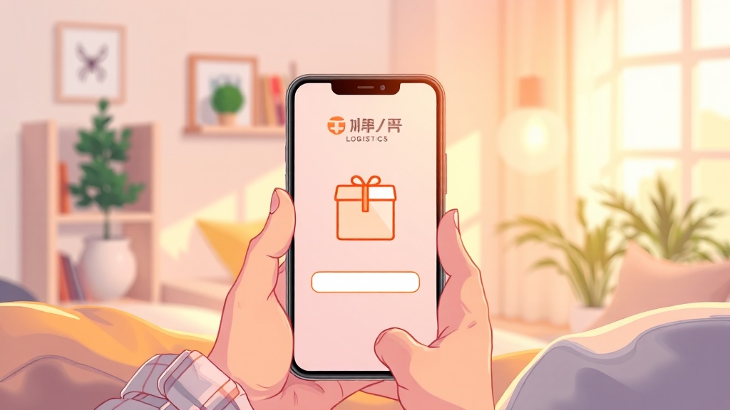 네이버로 택배 조회하는 방법 (illustration 스타일)