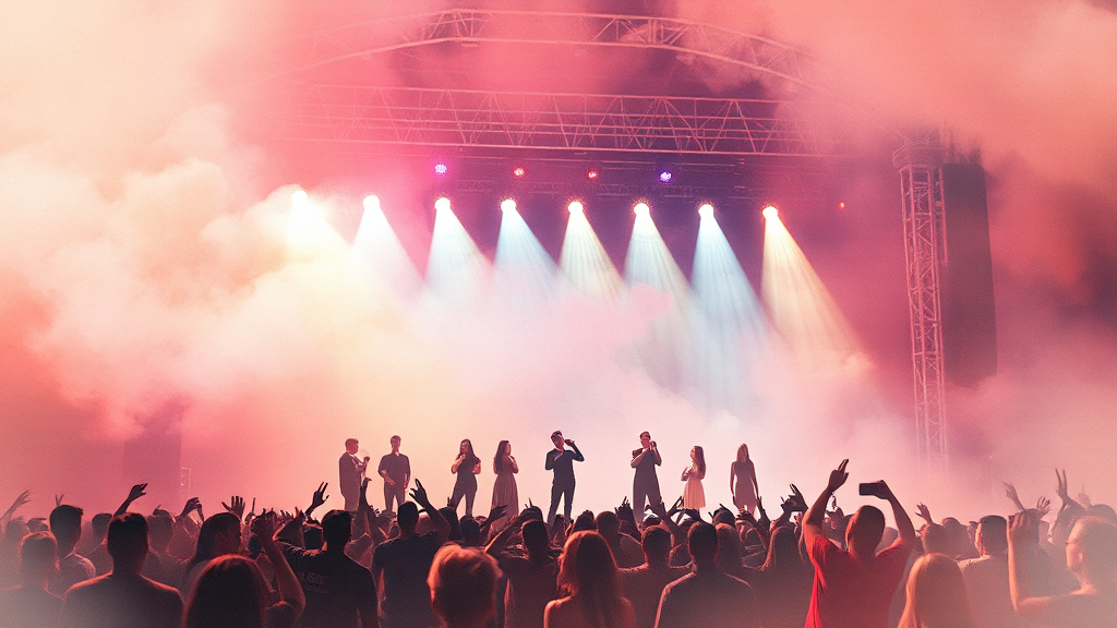 MMA 2025 라인업 공개 (watercolor 스타일)