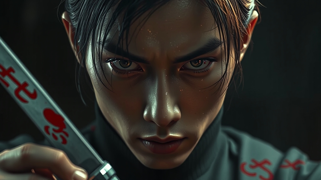 임시완의 ‘사마귀’ 캐릭터 집중 분석 (realistic 스타일)